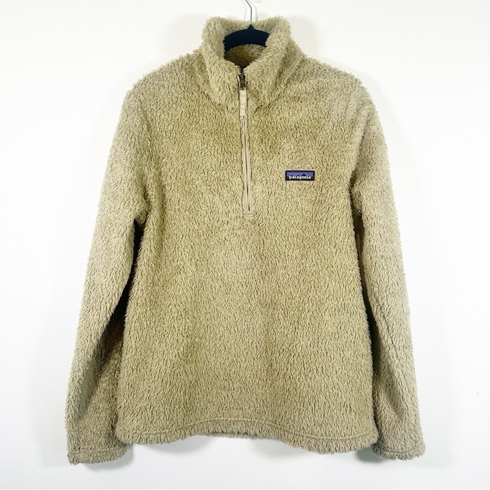 Patagonia Women's Los Gatos 1/4-Zip in El Cap Khaki Size Medium